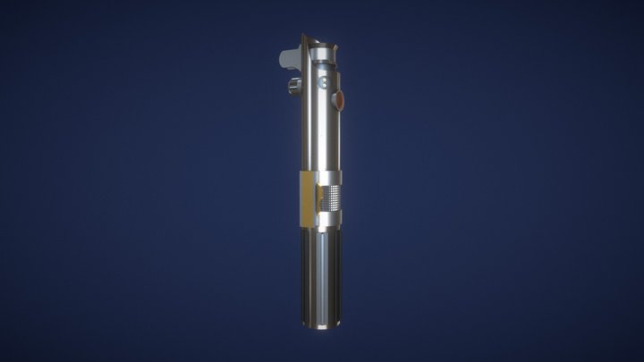 Anakin Skywalker Lightsaber 3D Model