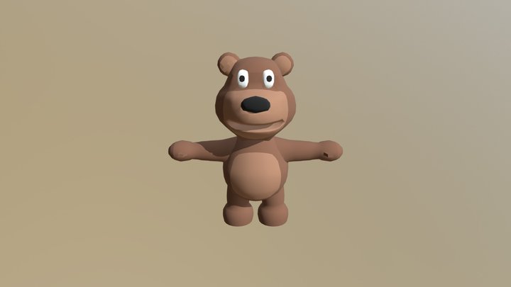 Final Bear Update 3D Model