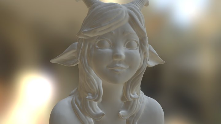 ElfGirl 3D Model