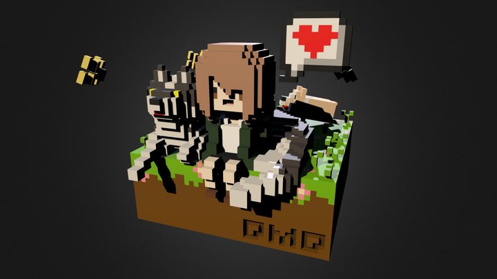 數媒遊戲1A_莊以涵_105051066 3D Model