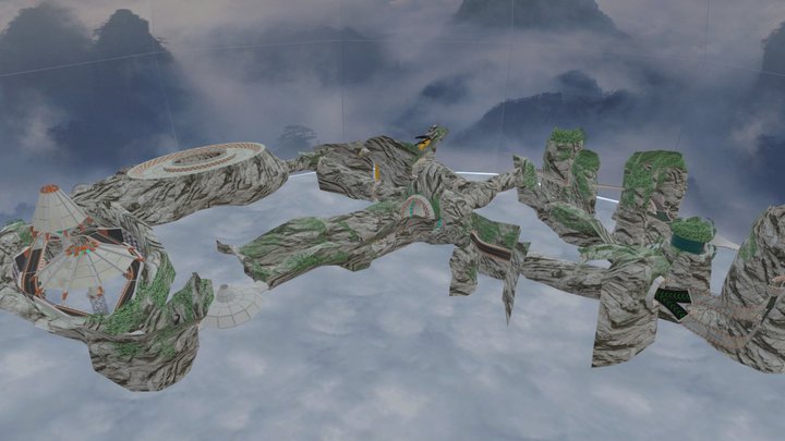 Hot Wheels World Race: Lava Twists 3D Model