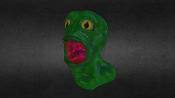 Screaming Frog 3D Model