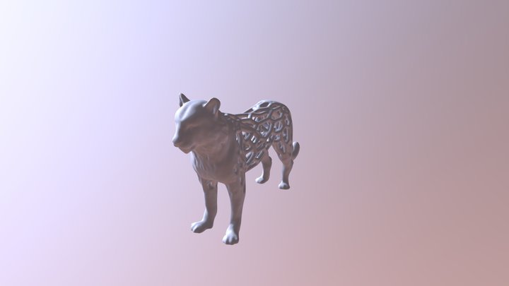 Tiger-voronoi 3D Model
