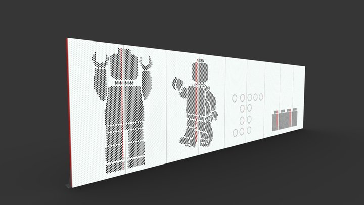 LEGO OP-1 3D Model