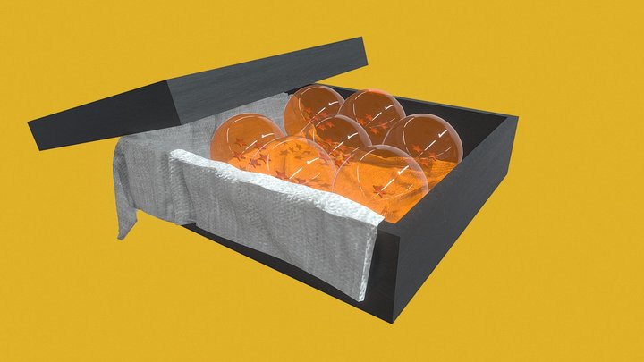 Dragon balls 3D Model
