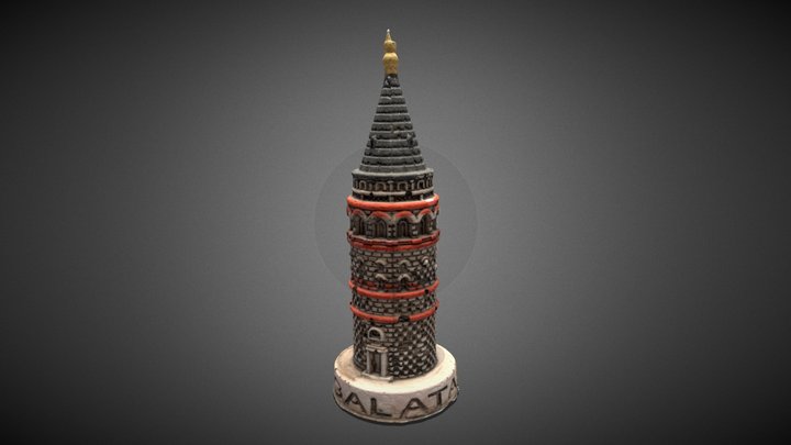 Torre de Gálata 3D Model