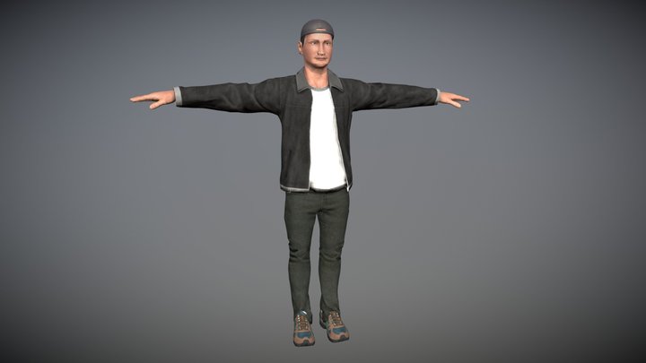 Garok Asmoking 3D Model