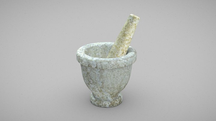 Pestle and Mortar – Modello 3D gratuito STL
