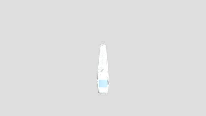 Tram 3D Model