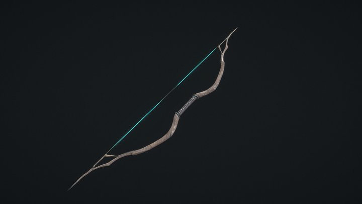 Bosmer Bow 3D Model