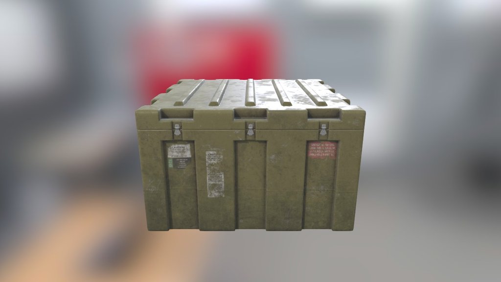 ammo millitary box - 3D model by nicefilms.ua [80348a4] - Sketchfab