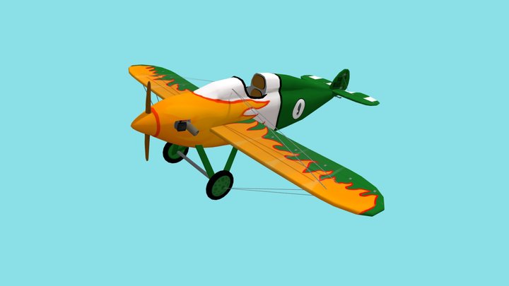 The Flying Circus   -Heath Baby Bullet- 3D Model
