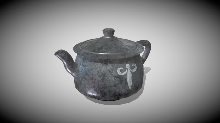 Théiere Texture 3D Model