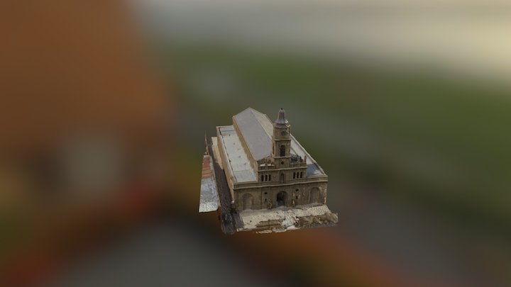 Parroquia San Antonio de Padua, Areco 3D Model