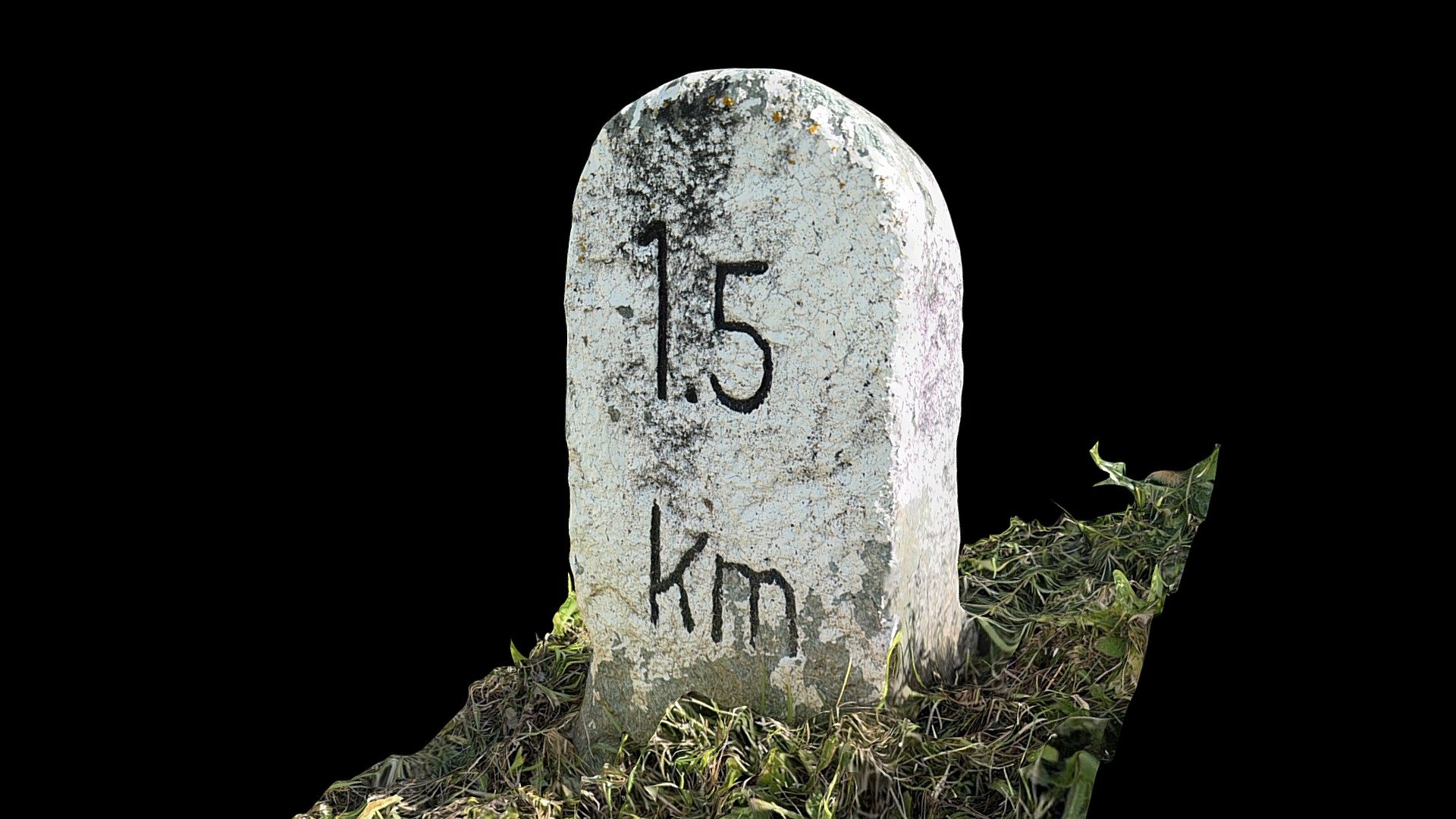 Milestone Pitascherstrasse km 1.5 - Download Free 3D model by clwacker ...