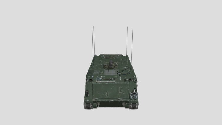 M113A1G (War Thunder) 3D Model