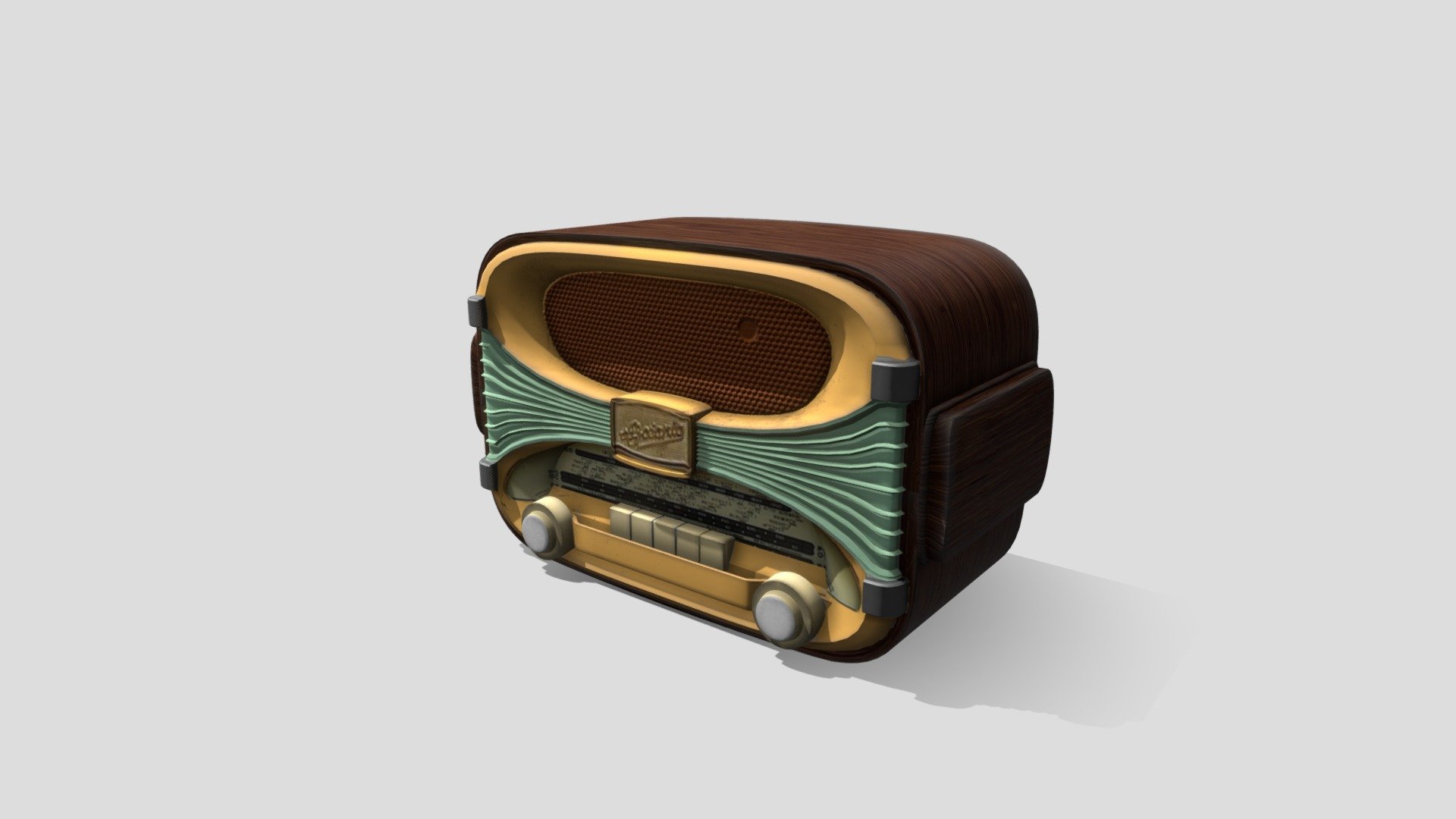 Radio Base - 3D model by Esteban.Gomez [8036715] - Sketchfab