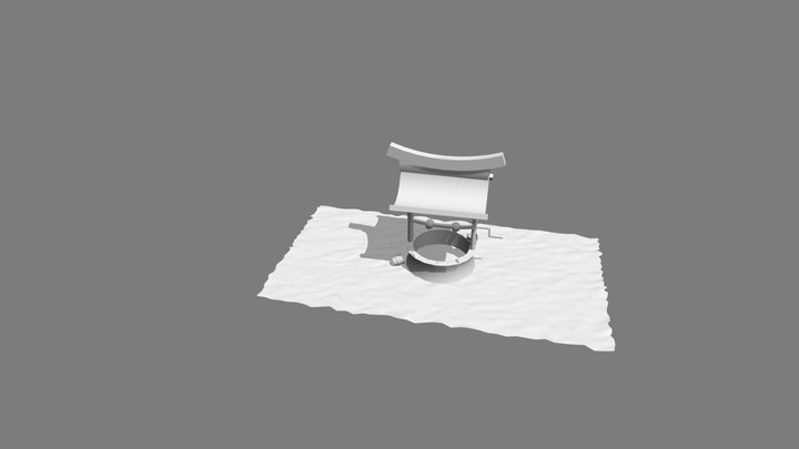 Brunnen Bib 3DS Max Mark Laycock 3D Model