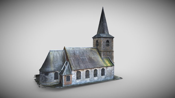 Eglise Saint-Georges 3D Model