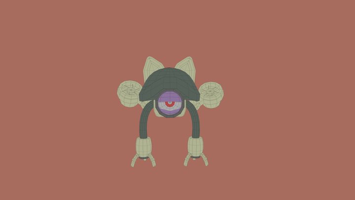 Doggo_Enemy_Spider 3D Model