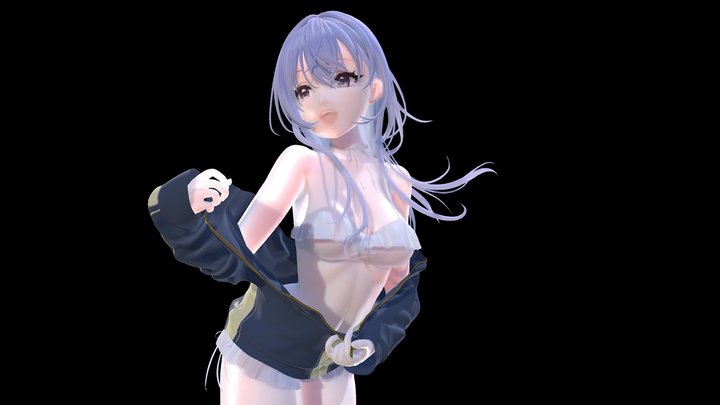 Hana Suzuki 鈴木羽那 3D Model