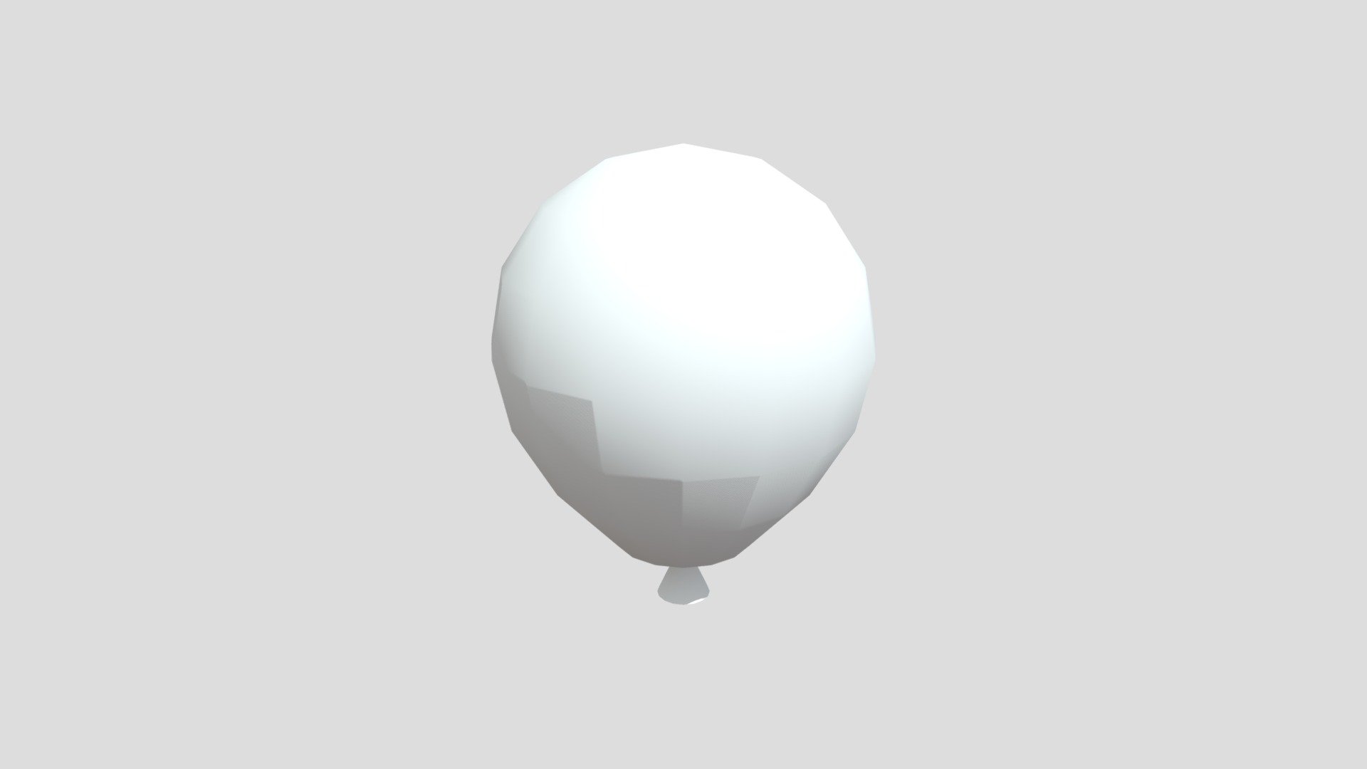 Balloon Download Free 3D model by Captain Capsule (CaptainCapsule