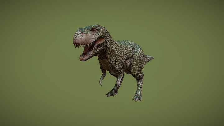 T-Rex 3D Model – Game-Ready & 3D Printable 3D Model