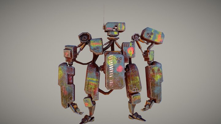 Hånds-Hânk 3D Model