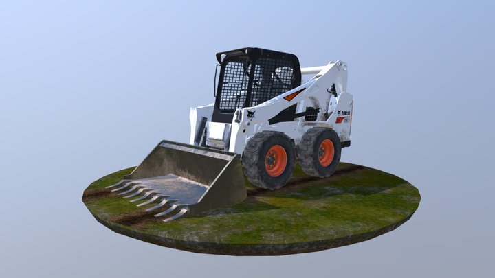 Bobcat S650 T4 Skid-Steer Loader 3D Model