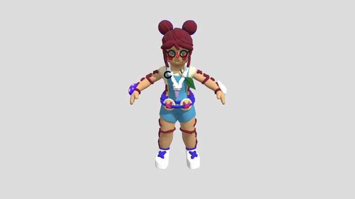 It takes two - Female 3D Model