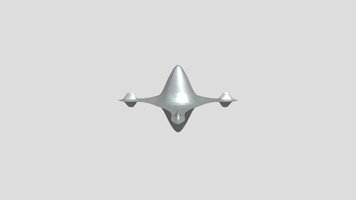 Abstract waveform art 3D Model