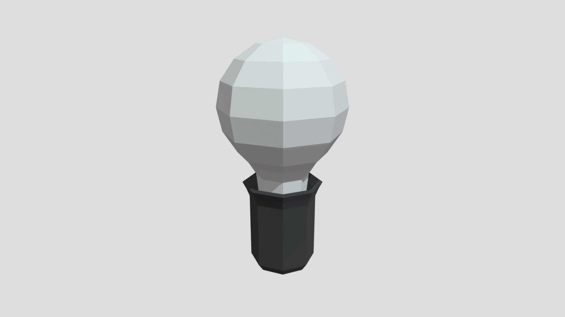 Lightbulb from Poly by Google