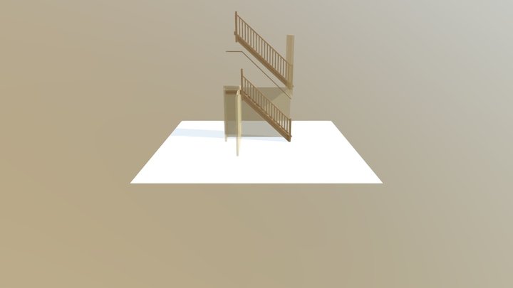 Stair 3D Model