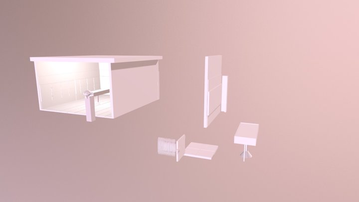 Modular Morgue 3D Model