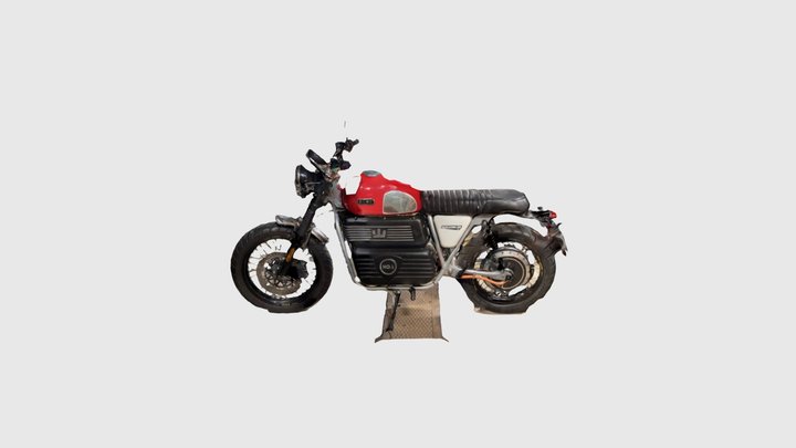 Moped 3D Model