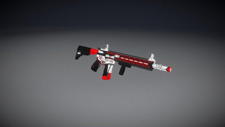 Ar15ver2 3D Model