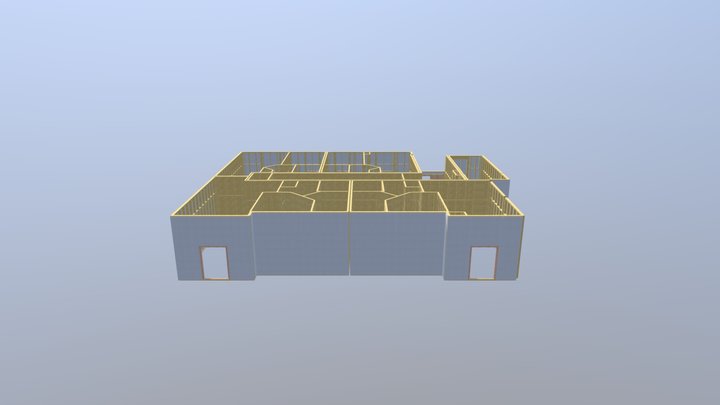 01 Ground Floor Panels 3D Model