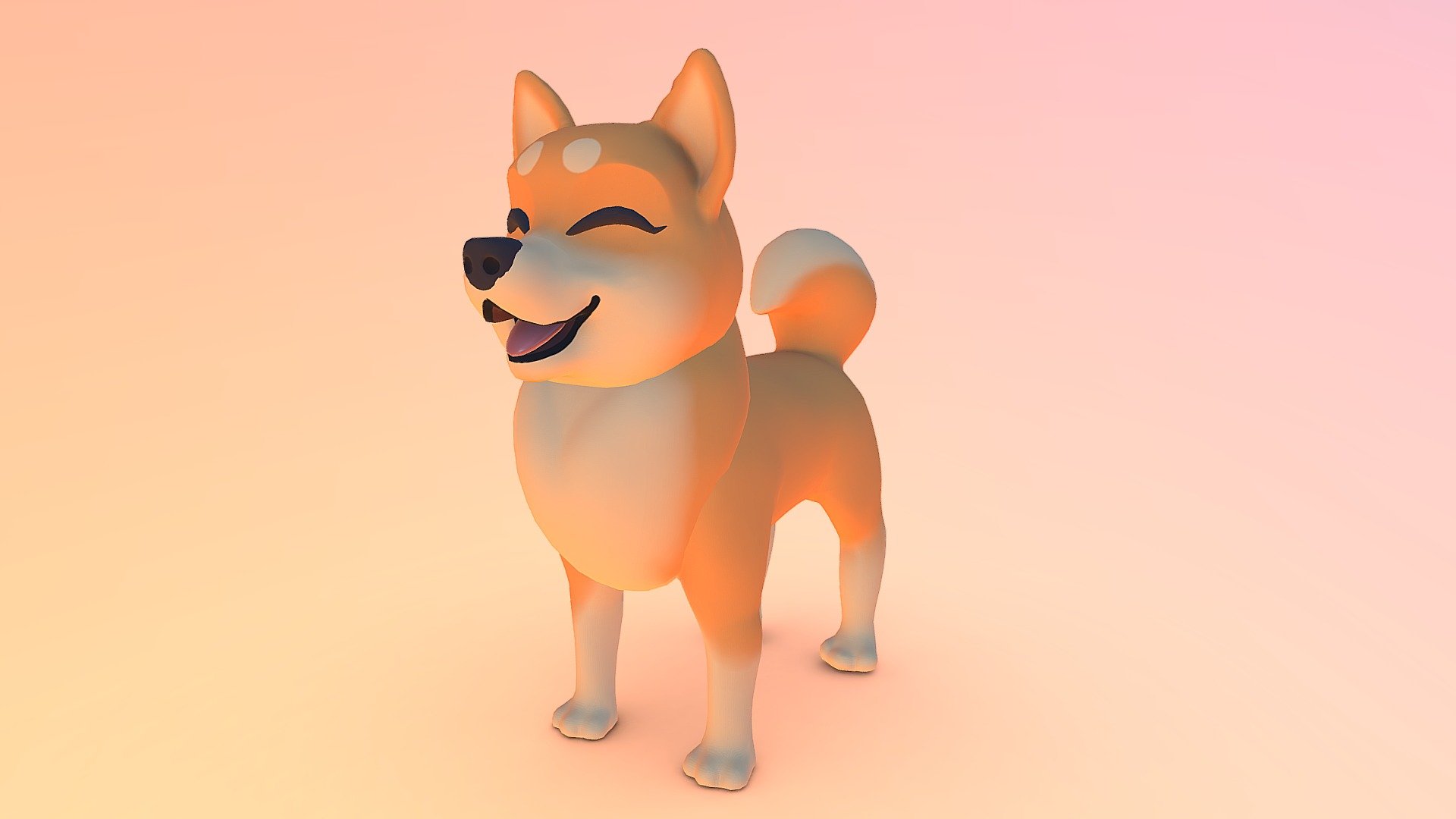 Shiba Inu Dog - Download Free 3D model by Ida Faber (@Ida..Faber ...