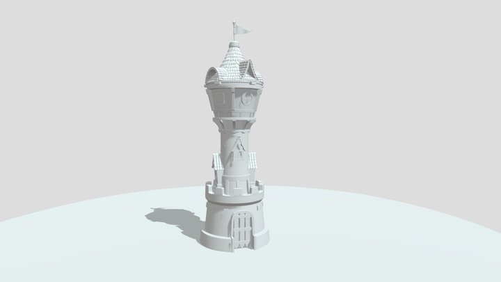 Castle 3D Model