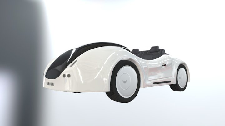 DROVI: World's first autonomous ride-on car 3D Model