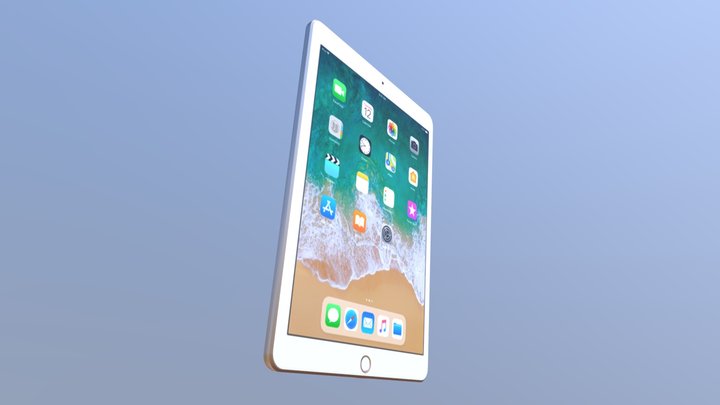 iPad 2019 3D Model