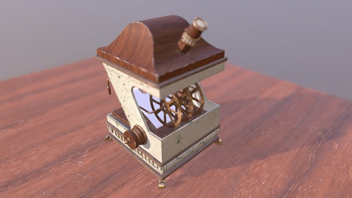 Astronomical Music Box 3D Model