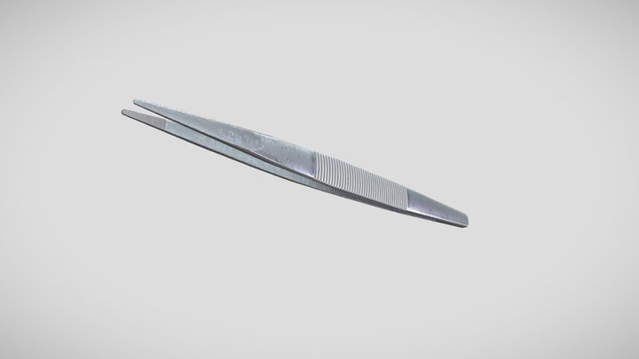 Medical Tweezers 3D Model