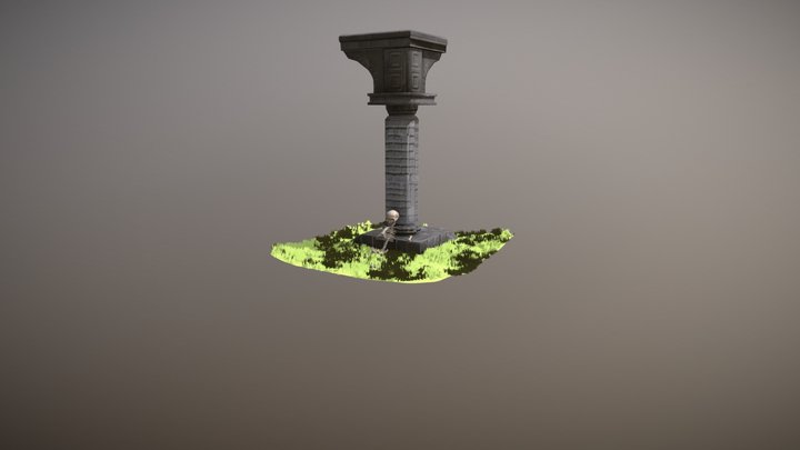 3DCubicle Grass 3D Model