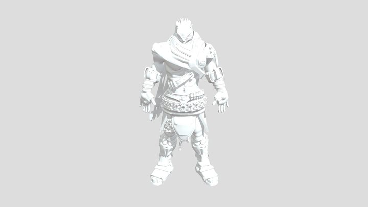 MASK WARRIOR 3D Model