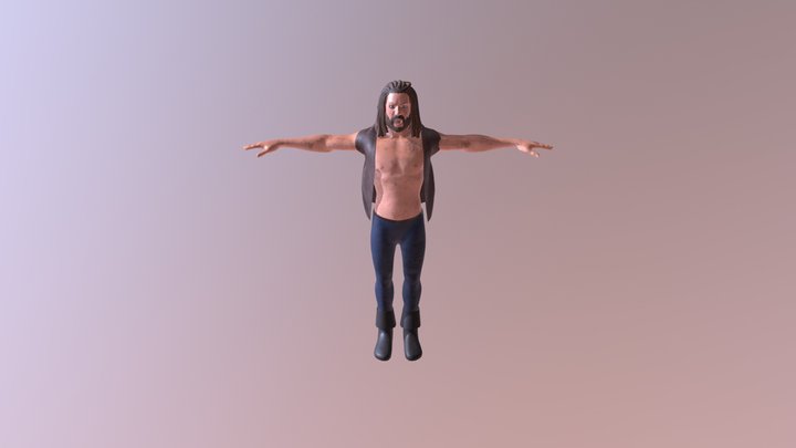 Tovu -The Pirate 3D Model