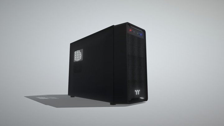 Computer Case 3D Model