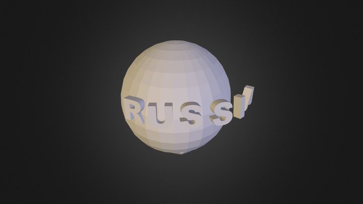 Мини-мир- RUSSIA 3D Model
