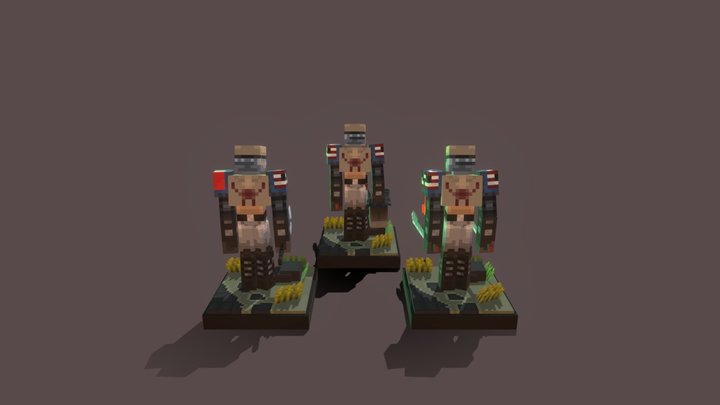 north american faction knights 3D Model