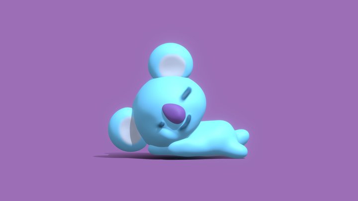 BT21 - Koya 3D Model